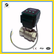 2-way 1" stainless steel DC9-24V 4-20mA electric modulation valve for proportaton equipment